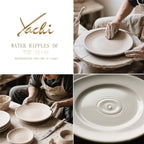 Yachi Ceramic 10 1/4 Inch White Dinner Plates Set of 4 Microwave Oven Dishwasher Safe Dish Porcelain Serving Plates for Kitchen Restaurant Stoneware Dishes for Party Beef Steak, Pasta Plate 10.25 in