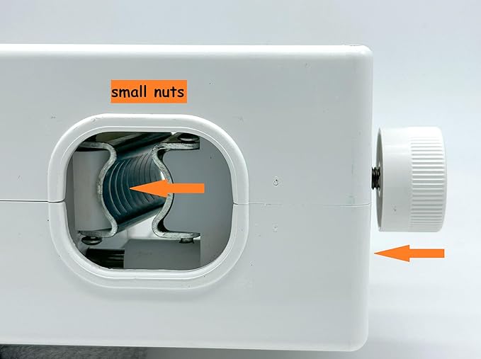 Pelamatic Electric Nut Cracker | Dual-Mode Manual & Auto | Adjustable for Pecans, Almonds, Nuts | NEW UPDATED Durable Compact Design, White, 6.69 x 11.02 x 3.54 in, Plastic