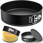 9 Inch Springform Pan with Removable Bottom, Non-stick Round Spring Form Cake Mold Cheesecake Pan For Baking