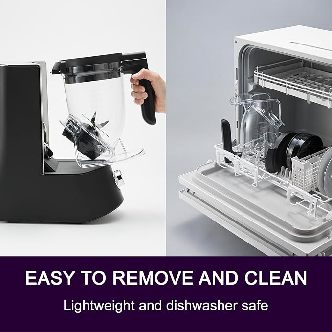 Tiger Smoothie Blender - Japanese Smoothie Maker for Smoothies, Crushed Ice, Milkshakes, Soups, Purees, Sauces, Matcha with Degree Diagonal-Blade Food Processor