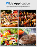 Pepper Grinder Salt Grinder Wooden Pepper Mill Grinder w/Adjustable Coarse, 8 inch Tall Wood Refillable Manual Pepper Grinder Mill Peppermill for Black Peppercorn, Easy Clean w/Cleaning Brush