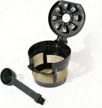 Beautiful Perfect Grind Programmable Single Serve Coffee Maker with Touch Display and Integrated Burr Grinder, Auto Coffee Strength Selection, 64oz Water Reservoir (Lavender)