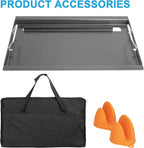 Full Size Griddle for Weber Old Spirit 200 Series Grills, Flat Top Griddle for Spirit E/S 200 & 210 Side Control Panel, Spirit 500, Genesis Silver A Gas Grills, Replace for 7521 7522 7523 65904 65905