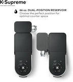 Keeurig KSupreme Single Serve KCup Pod Coffee Maker with MultiStream Technology, Strong Brew and Over Ice, 66 oz Dual‑Position Reservoir