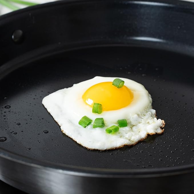 Alva Maestro 12-Piece Ceramic Cookware Set – Nonstick & No PTFE, PFOA, PFAS for Safe, Healthy Cooking – Oven & Induction Safe for Fast Even Heat, Effortless Cleanup, Durable Designed to Last