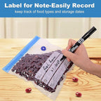 Sous Vide Bags, 24PCS 3Size Reusable Vacuum Seal Bags for Food,Vacuum Zipper Sealer Bag with Hand Pump, Sous Vide Cooking,Freezer Safe,Microwave Heating and Food Storage