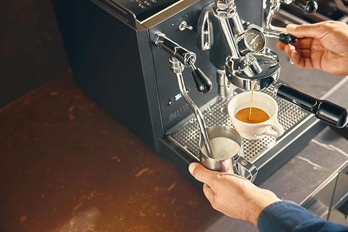 Diletta Alto Espresso Machine | Dual Boiler | PID | Shot Timer | Adjustable OPV | (Black)