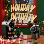 Coffee Grinder Electrical, Conical Burr Coffee Beans Grinder with 30 Grinding Settings, Touchscreen Burr Mill Grinder for Home Use with 2-12 Cups