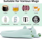 PUSEE Mug Warmer,Coffee Warmer for Desk Candle Warmer Auto Shut Off,Coffee Cup Warmer with 3 Temp Settings,Electric Beverage Warmer Plate for Coffee,Tea,Water Milk and Cocoa(Not Include Cup)