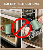 Self-Heating Coffee Mug T1, 16oz Rechargeable Heated Coffee Mug, Smart Coffee Warmer Mug with App-Controlled,Advanced Temperature-Controlled Heating Coffee Gifts for Women Men Coffee Lover