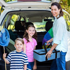 Insulated Casserole Carrier, Portable Casserole Carrier for Hot or Cold Food Lunch Tote Warmer or Cooler Bag, Lasagna Lunch Bag for Potluck Parties- Fits 9" x 13" Baking Dish-Azure