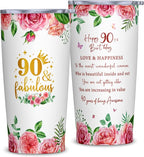 90th Birthday Gifts for Women, Gifts for 90 Year Old Woman, 90th Birthday Ideas, 90 Year Old Bday Gift for Women, 1935 Bday Gift for Woman 20oz Tumbler
