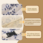 2 Pack Reusable Beeswax Bread Bag,Large Linen Sourdough Bread Bags,Freshness Can be Refrigerated Storage Sourdough Bags