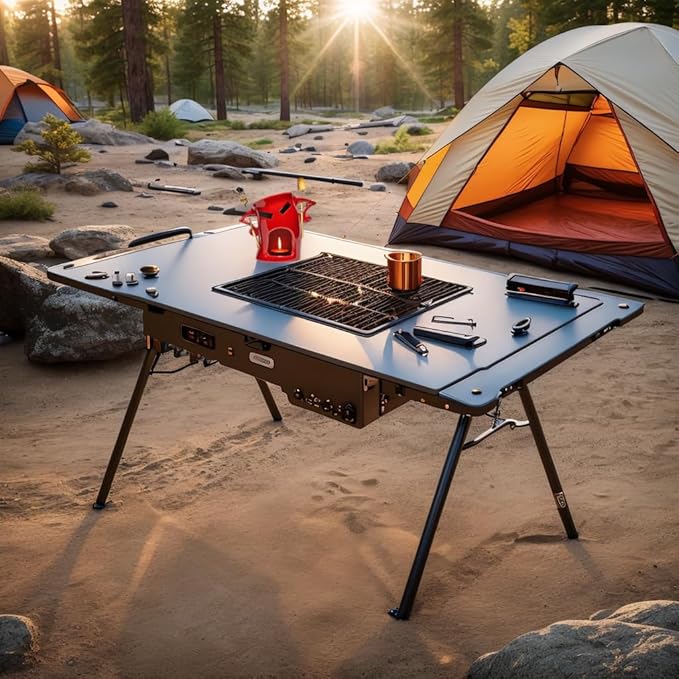 Ceramic Fondue Cup Set w/Built-In Fork & Spoon - Mini Chocolate/Cheese Fondue Mug | Microwave & Dishwasher Safe | Compact Gift-Ready (Red)