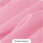 Fitable 8 Pack Rectangle Tablecloths: Stain Resistant Wrinkle Free Circle Table Clothes, Washable Reusable Polyester Table Covers for Wedding Party Birthday Banquet Reception(Pink, 60x102 Inch)