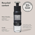 OXO Brew Rapid Brewer - Portable Coffee Maker, Fast Manual Hot & Cold Brew, Small Handheld Brewer, Compact Travel Coffee Maker