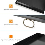 Stanbroil Universal 1-Burner Griddle, Nonstick Flat Top Griddle for Camp Chef and most 16" Deep Camping Stoves, Black