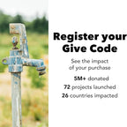 MiiR New Standard Hand Grinder, Manual Coffee Grinder - Precision Grinding, Six Adjustable Settings, Durable Stainless Steel Burrs, 45g Bean Capacity