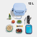 Hydro Flask Cooler Bag for Beach, Beverages and Travel - Insulated Soft Lunch Bag - 12 L Capacity in Black