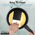 Nonstick Sauce Pan with Lid,1.5Qt & 2Qt Set, PFOA Free,Kitchen Pots Induction Pot,Cream