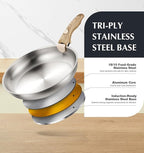 KOCH SYSTEME CS Stainless Steel Cookware Set, 18/10 Stainless Steel Pots and Pans Set 11PCS, Detachable Handle Pots and Pans for Easy Storage, Removable Handle Cooking Set, Induction Compatible