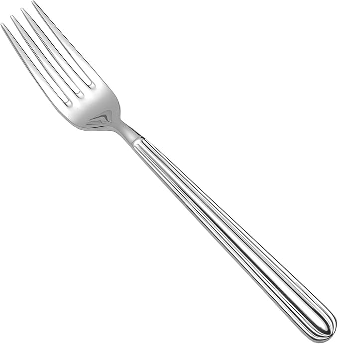 Fortessa Metropolitan 18/10 Stainless Steel Flatware Table Fork, Set of 12