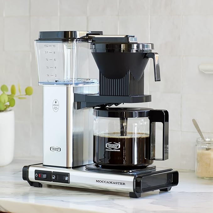 Technivorm Moccamaster 53921 KBGV Select 10-Cup Coffee Maker, 40 ounce, 1.25l
