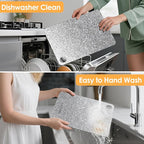 Titanium Cutting Board |100% Pure GR1 Titanium Cutting Board 0.08" Thick |Durable and Double-Sided Cutting Boards for Meat, Fruits and Vegetables | Dishwasher Safe (15" x 10" x 0.08")