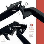 XPress | All-In-One Garlic Press Easy to Use & Clean, Effortlessly Squeeze Garlic Mincer, Durable Nylon Plastic Garlic Crusher, No Peel Needed & No Smelly Fingers