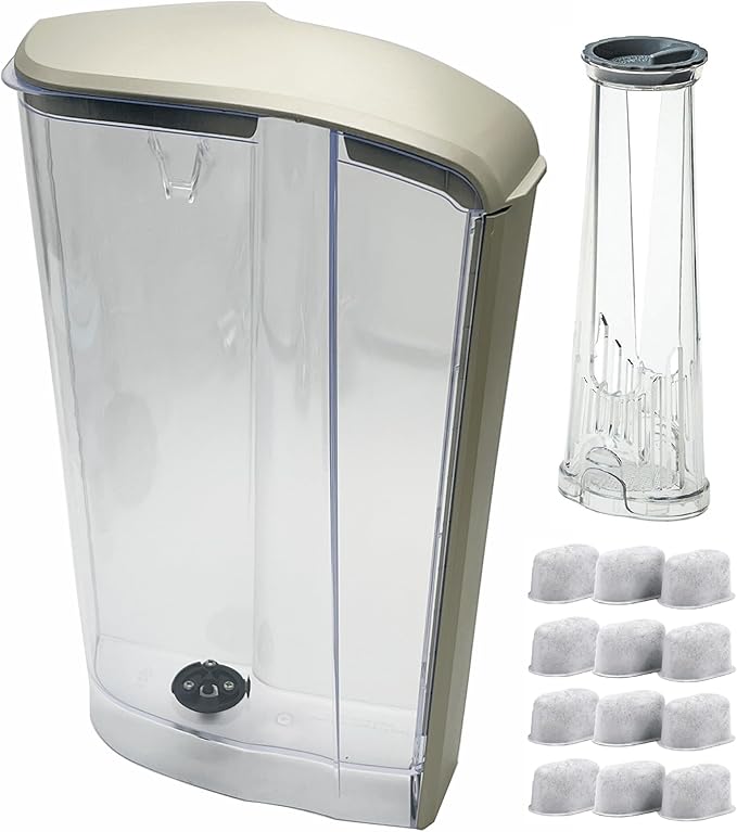 Replacement Water Reservoir & Lid For K-Elite Coffee Maker, replacement part Only, Brushed Glod (Brushed Glod)