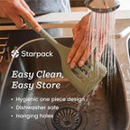 Starpack 'Stir & Serve' Silicone Cooking Utensils Set (5 Pcs) - Kitchen Utensils Set Heat Resistant to 600°F - Kitchen Utensils for Nonstick Cookware - Silicone Utensil Set for Mixing & Cooking