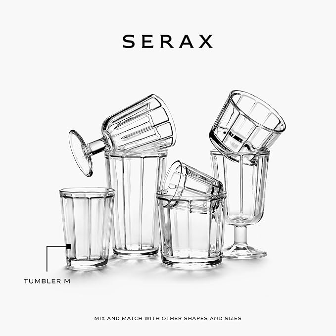 Medium Whiskey Glasses Drinking Set | Surface glassware by Sergio Herman (Medium)