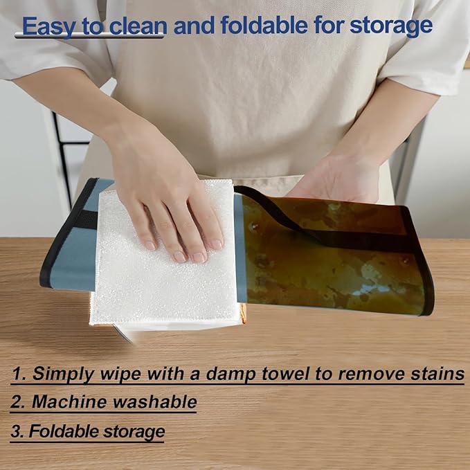 Coffee Maker Dust Cover for Ninja Pod & Grounds Specialty Single-Serve Coffee Maker PB051/PB051GB/PB051SG/PB051ST, Heavy Duty Waterproof Coffee Machine Protective Cover Case (Lake Blue)