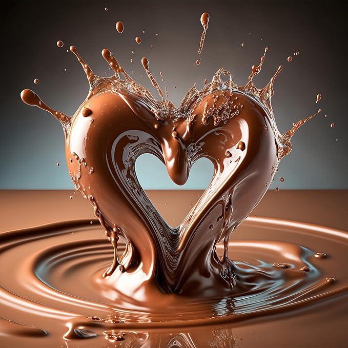 Honeydak Christmas Chocolate Fondue Mug with Fork and 3 Candle Sweet Ceramic Personal Chocolate Melting Cup Ideal Xmas Gifts Birthday Date Night Birthday Wedding Gifts(White,Modern)