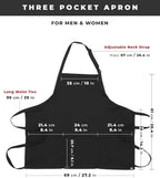 Chef Works Unisex Three Pocket Apron