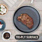 THE COOK'S COMPANY Non-Stick Frying Pan - Premium Skillet for Everyday Cooking, Nonstick Pan for Easy Cleanup, Durable Pan for Versatile Cooking Needs (Size: 11inch)