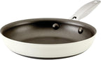 Anolon Achieve Hard Anodized Nonstick Frying Pan/Skillet, 8.25 Inch, Cream