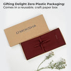 D'Moksha Homes Linen Dark Red Table Runner 144 Inches Long - 100% Pure Linen Extra Long Table Runner 14 x 144 Inch for Summer, Fall and Halloween - Classic Hemstitch