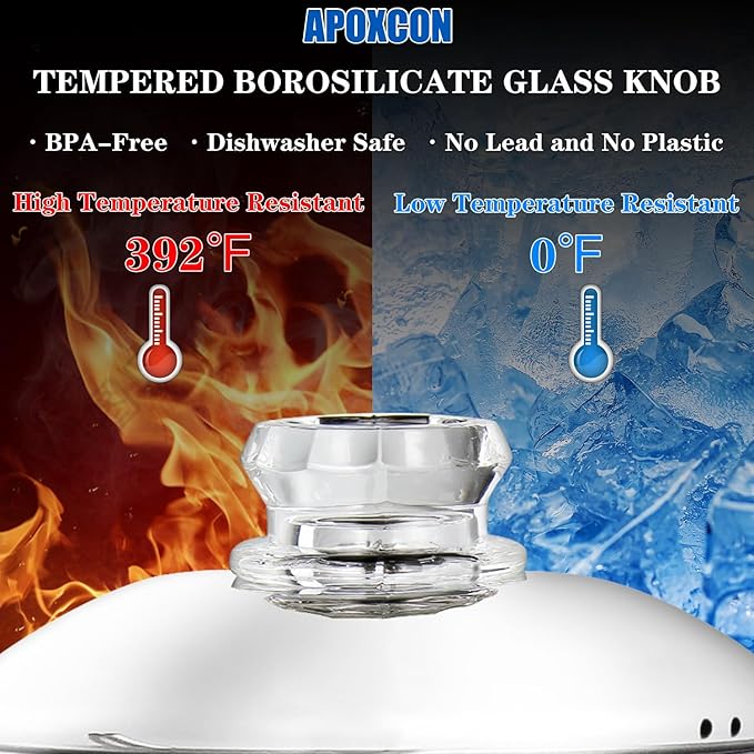 Electric Coffee Percolator Stainless Steel Coffee Maker with Clear Brew Progress Tough Glass Knob and On/OFF Switch Classic Coffee Pot with Keep Warm & Cordless Serve No Aluminum (12 Cup)