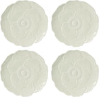 Lenox 897161 Butterfly Meadow Floral Accent Plates, Green, Set of 4