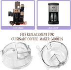 DGB-500GLID Coffee Grinder Lid Fits for Cuisinart Coffee Grinder,Replacement for Cuisinart Coffee Grinder Grinder Assembly Lid (clear1)