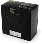 LIITON American Peaks Heavy Crystal Whiskey Glasses Gift Set of 4, Thick Freezable Bourbon Glass 1lb Each, Premium Whiskey Gifts for Men, Frozen Crystal Chills Cocktails, 10 oz