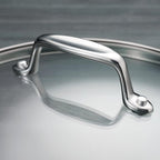 Tramontina Tri-Ply Clad Stainless Steel 14-Piece Cookware Set with Glass Lids, Pots and Pans Kitchen Set, Induction-Ready, Dishwasher-Safe, NSF-Certified