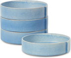 Stone Lain Bao 4-Piece Pasta Bowl Set Stoneware, Blue