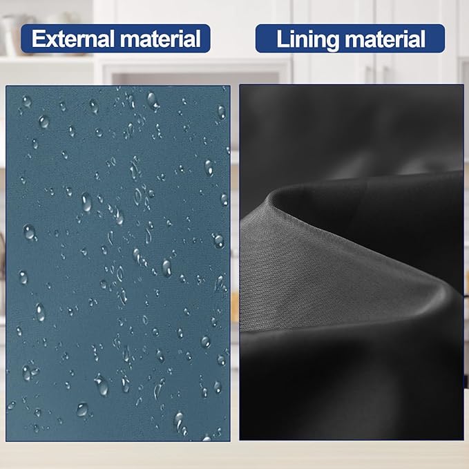 Coffee Maker Dust Cover for Ninja Pod & Grounds Specialty Single-Serve Coffee Maker PB051/PB051GB/PB051SG/PB051ST, Heavy Duty Waterproof Coffee Machine Protective Cover Case (Lake Blue)