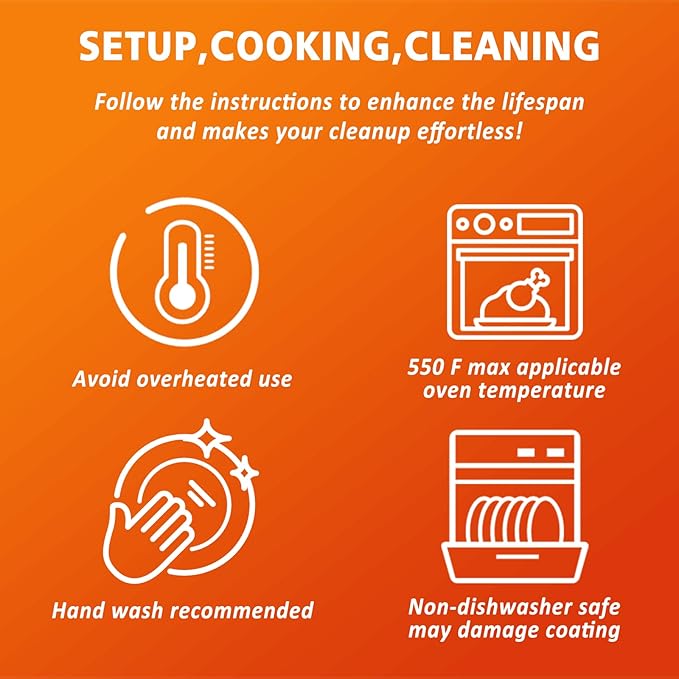 Enameled Cast Iron Cookware Set, 5-Piece Ceramic Coated Pots & Pans with Dutch Oven and Lid, PFAS/PTFE/PFOA-Free, Induction Gas Oven Safe, Cream White Cookware Set