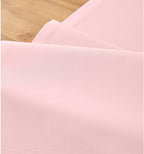 Solino Home Pink Table Runner 90 Inches Long - Dru Cotton Linen 14 x 90 Inch Table Runner for Dining, Summer, Halloween - Handcrafted and Machine Washable