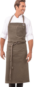 Chef Works Unisex Dorset Chefs Bib Apron