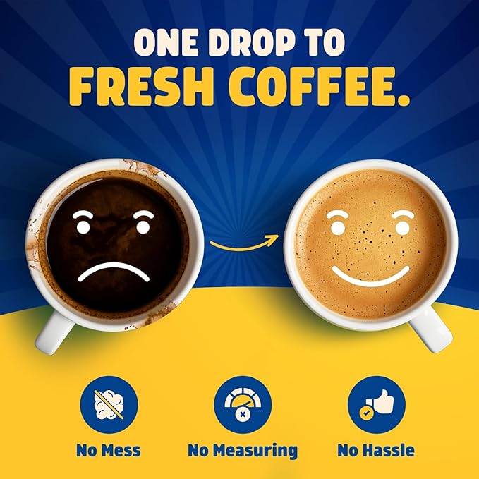 Coffee Maker Descaler - Easy to Use Coffee Machine Tablets Compatible with All Major Brands - Fast Acting Descaling Tablets Preserves Brew Flavor & Machine Longevity (12 Count)