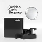 glacio Clear Ice Maker Set – Crystal Clear Ice Ball & Cube Molds for Whiskey and Cocktails | Dilution-Free Directional Freezing Design | Easy Removal